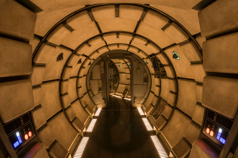 One of the main details interiors of the Falcon.